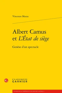 Albert Camus et L'Etat de siège