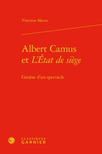 Albert Camus et L'Etat de siège