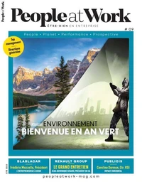 Magazine People at Work n°9. Spécial environnement. Bienvenue en an vert