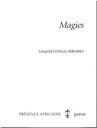 Mbemba leopold Congo - Magies.