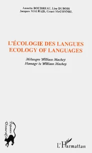 L'écologie des langues : Ecology of Languages