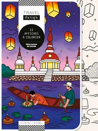 Fêtes autour du monde - 12 affiches à colorier