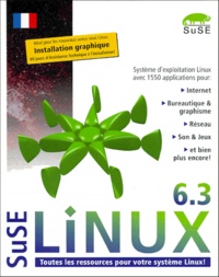  Collectif - SuSE Linux 6.3 - 6 CD-ROM et 1 manuel.