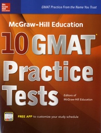  McGraw-Hill - 10 GMAT Practice Tests.