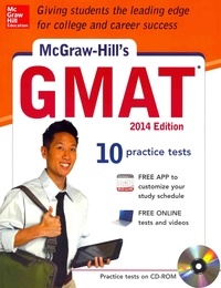 McGraw-Hill's GMAT with CD-ROM, 2014 Edition.