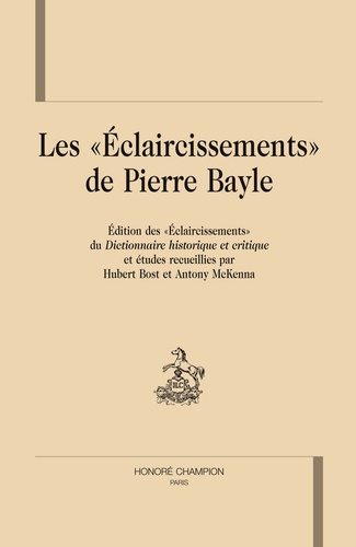  Mckenna - Les éclaircissements de Pierre Bayle.