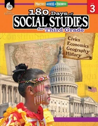 180 Days™: Social Studies for Third Grade