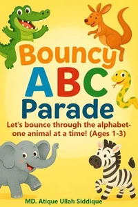 Bouncy ABC Parade - A Rhyming Animal Adventure from A to Z for Toddlers (Ages 1–3)
