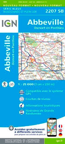 Abbeville, Domart-en-Ponthieu. 1/25 000