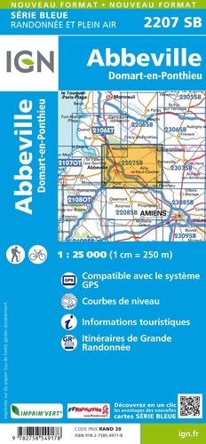 Abbeville, Domart-en-Ponthieu. 1/25 000