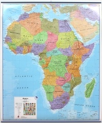 Africa Political Laminated With Metallic Strips 18 000 000