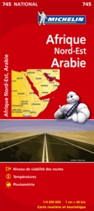  Michelin - Afrique Nord-Est, Arabie - 1/4 000 000.