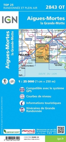 Aigues-Mortes. La Grande-Motte : 1/25 000 4e édition