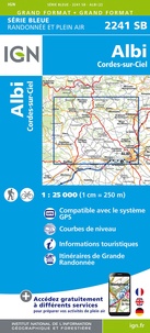 IGN - Albi. Cordes-sur-Ciel - 1/25 000.