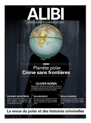 Alibi N° 10,  été 2022 Planète polar. Crimes sans frontières