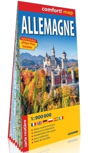  XXX - Allemagne 1/900.000 (carte grand format laminée).