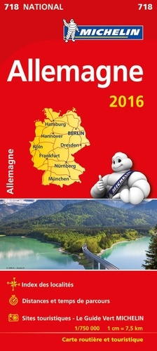  Michelin - Allemagne - 1/750 000.