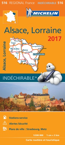  Michelin - Alsace, Lorraine - 1/200 000.