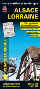  Blay-Foldex - Alsace Lorraine - 1/200 000.