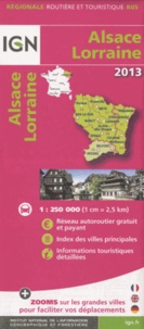  IGN - Alsace-Lorraine - 1/250 000.