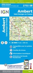  IGN - Ambert, Saint-Georges-en-Couzan - 1/25 000.