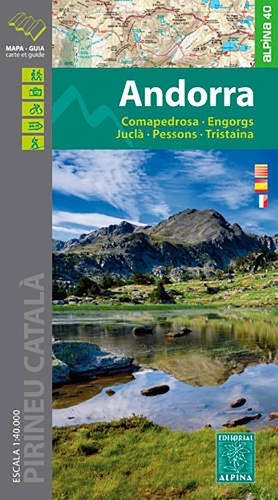 Andorra. 1/40 000  Edition 2016-2017