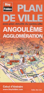  Blay-Foldex - Angoulême agglomération - Plan de ville.