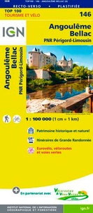  IGN - Angoulême Bellac - 1/100 000.