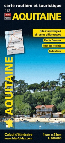  Blay-Foldex - Aquitaine - 1/200 000.