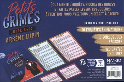 Arsène Lupin. 10 murder parties énigmatiques