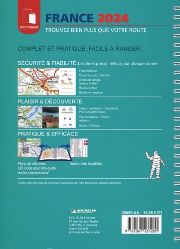 Atlas routier et touristique France. 1/350 000  Edition 2024