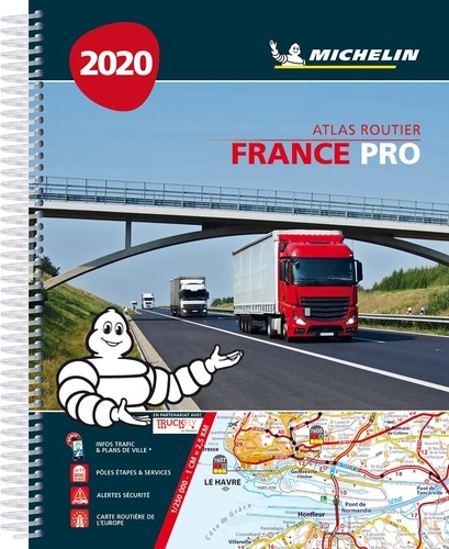 Atlas Routier France Pro - 1/250 000 - Michelin - Livres - Furet du Nord