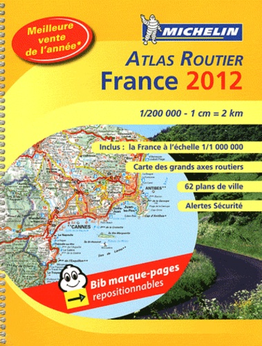 Atlas routier France - 1/200 000 de Michelin - Livre