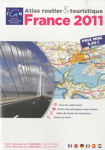  IGN - Atlas routier & touristique France.