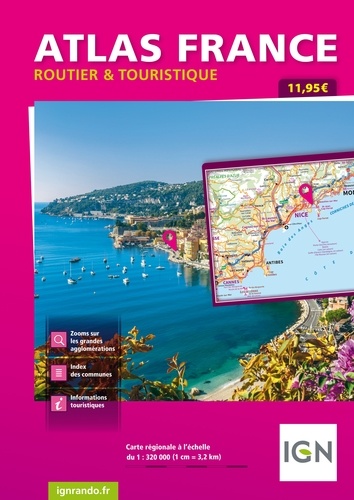 Atlas routier & touristique France. 1/320 000