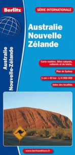  Berlitz - Australie Nouvelle-Zélande - 1/4 000 000.