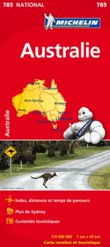  Michelin - Australie - 1/4 000 000.