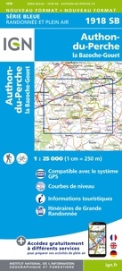  IGN - Authon-du-Perche, La Bazoche-Gouet - 1/25000.