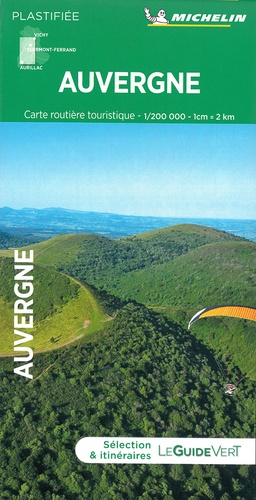 Auvergne. 1/200 000 - plastifiée  Edition 2021