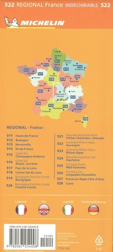 Auvergne. 1/200 000  Edition 2022