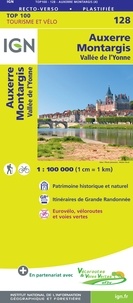  IGN - Auxerre, Montargis - 1/100 000.