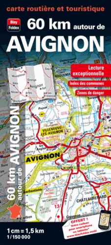  Blay-Foldex - Avignon - 1/150 000.