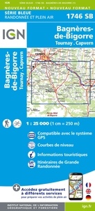  IGN - Bagnères-de-Bigorre, Tournay, Capvern - 1/25 000.