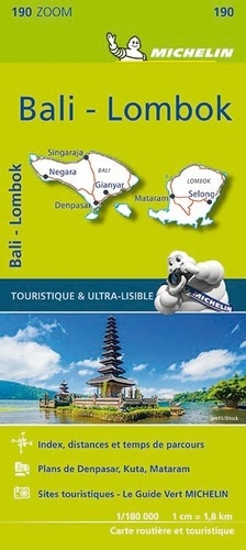  Michelin - Bali-Lombok - 1/180 000.