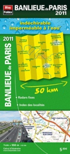  Blay-Foldex - Banlieue de Paris - 1/55 000.