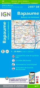  IGN - Bapaume, Acheux-en-Amiénois - 1/25 000.