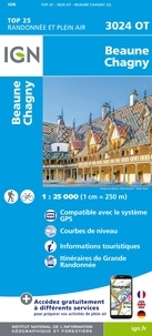  IGN - Beaune, Chagny - 1/25 000.