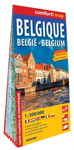 Belgique 1/300.000 (carte grand format laminée)
