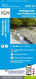  IGN - Bellegarde-sur-Valserine, Grand Crêt d'eau - 1/25 000.
