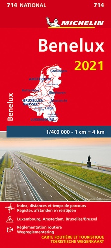  Michelin - Benelux - 1/400 000.